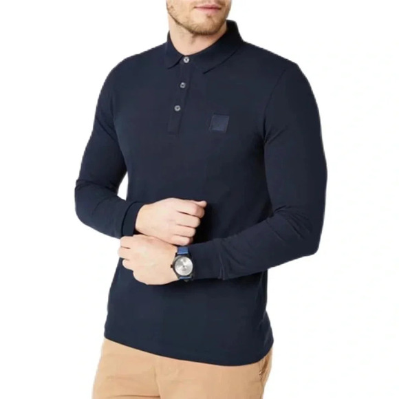 Hugo Boss Other - BOSS Men’s Passerby Polo Navy Blue Shirt